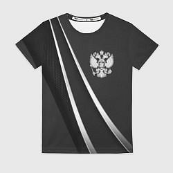 Футболка женская Россия, цвет: 3D-принт