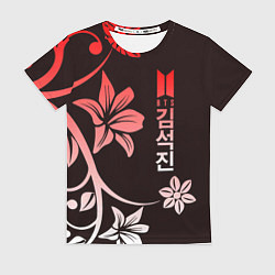 Футболка женская BTS, цвет: 3D-принт