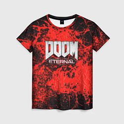 Футболка женская Doom Eternal, цвет: 3D-принт