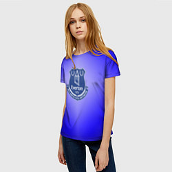 Футболка женская Эвертон 3D, цвет: 3D-принт — фото 2