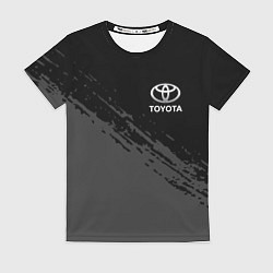 Футболка женская TOYOTA, цвет: 3D-принт