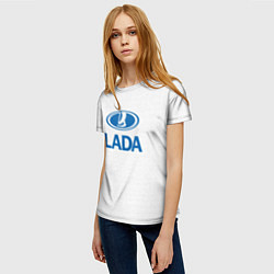 Футболка женская Lada, цвет: 3D-принт — фото 2