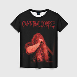 Футболка женская Cannibal Corpse 6, цвет: 3D-принт