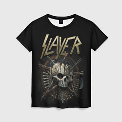 Женская футболка Slayer