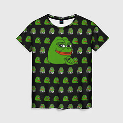 Футболка женская Frog Pepe, цвет: 3D-принт