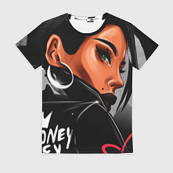 Футболка женская Money, money, цвет: 3D-принт