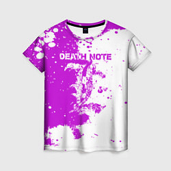 Футболка женская Death Note, цвет: 3D-принт