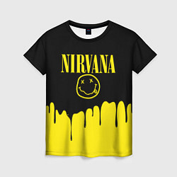 Футболка женская Nirvana, цвет: 3D-принт