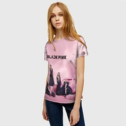 Футболка женская BLACKPINK x PUBG, цвет: 3D-принт — фото 2