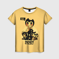 Футболка женская Bendy And The Ink Machine, цвет: 3D-принт