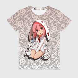 Футболка женская Аниме Манга, цвет: 3D-принт