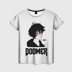 Футболка женская Doomer boy, цвет: 3D-принт