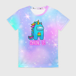 Футболка женская Among Us, цвет: 3D-принт