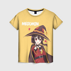 Футболка женская Megumin, цвет: 3D-принт