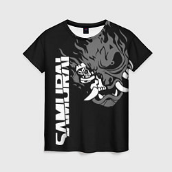 Футболка женская SAMURAI 2077, цвет: 3D-принт