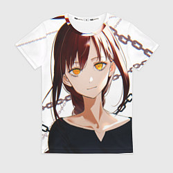 Футболка женская Chainsaw Man, цвет: 3D-принт