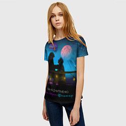 Футболка женская В Дмитриенко Венера-Юпитер, цвет: 3D-принт — фото 2