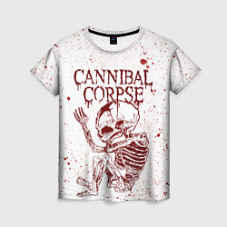 Футболка женская Cannibal Corpse, цвет: 3D-принт