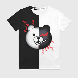 Футболка женская MONOKUMA МОНОКУМА, цвет: 3D-принт