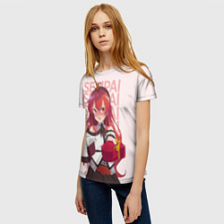 Футболка женская Sempai, цвет: 3D-принт — фото 2