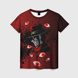 Женская футболка ХеллсингHellsing