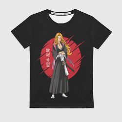 Футболка женская BLEACH - Rangiku Matsumoto, цвет: 3D-принт