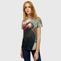 Футболка женская Hug Jujutsu kai, цвет: 3D-принт — фото 2