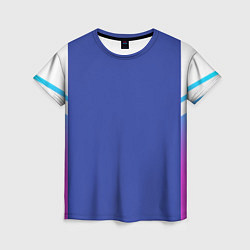 Футболка женская NEON GRADIENT FITNESS UNIFORM, цвет: 3D-принт