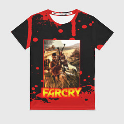 Футболка женская FARCRY ФАРКРАЙ GAME, цвет: 3D-принт