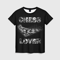 Женская футболка Chess Lover Любитель шахмат