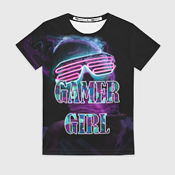 Футболка женская Gamer Girl Девушка-геймер, цвет: 3D-принт