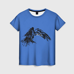 Футболка женская Тень ворона, цвет: 3D-принт