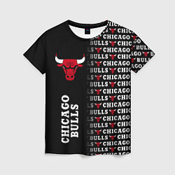 Футболка женская CHICAGO BULLS 7, цвет: 3D-принт