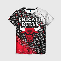 Футболка женская CHICAGO BULLS 6, цвет: 3D-принт