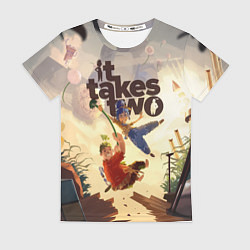 Футболка женская It Takes Two Коди и Мэй, цвет: 3D-принт