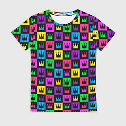 Футболка женская Король, цвет: 3D-принт