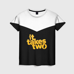 Футболка женская It takes two Logo Z, цвет: 3D-принт