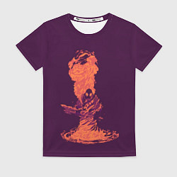 Женская футболка Pyro in fire