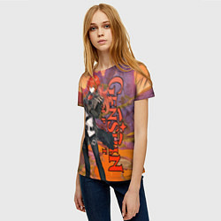 Футболка женская DILUC, цвет: 3D-принт — фото 2