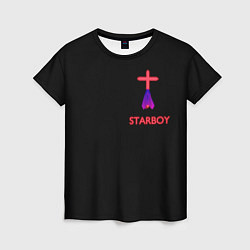 Футболка женская STARBOY - The Weeknd, цвет: 3D-принт