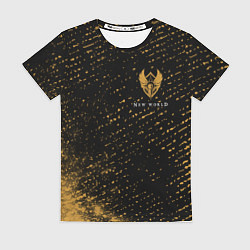 Женская футболка New World - Мародеры - Взрыв