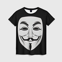 Женская футболка Guy Fawkes