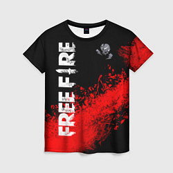 Футболка женская FREE FIRE Фри Фаер, цвет: 3D-принт