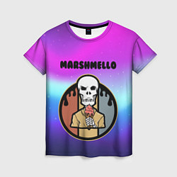 Футболка женская MARSHMELLO МАРШМЕЛЛОУ Z, цвет: 3D-принт