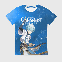 Футболка женская ЧУНЬ ЮНЬ CHONGYUN КРИО, цвет: 3D-принт