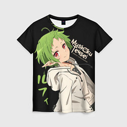 Футболка женская Реинкарнация безработного - Сильфи, цвет: 3D-принт