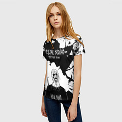 Футболка женская Velial Squad свет или тьма,, цвет: 3D-принт — фото 2