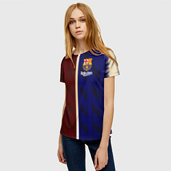 Футболка женская Barcelona Форма, цвет: 3D-принт — фото 2