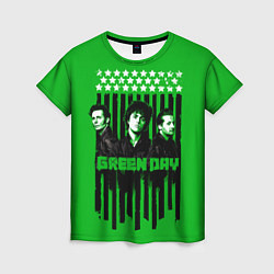 Футболка женская Green day is here, цвет: 3D-принт