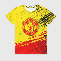 Футболка женская Manchester United Футбольный клуб, цвет: 3D-принт